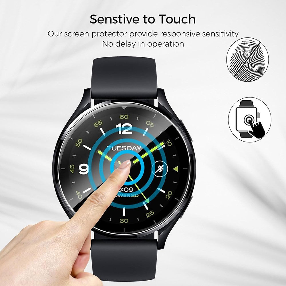 Xiaomi Watch 2 Silicone HD Screen Protector - Transparent#serie_795