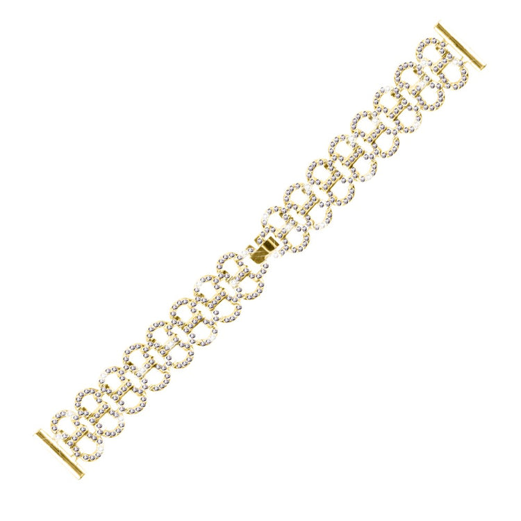 Huami Amazfit GTS 2 Alloy Watch Strap Stylish Rhinestone Gourd Design Wrist band  - Gold#serie_2