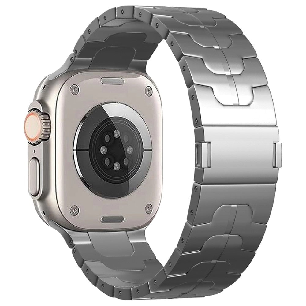 Apple Watch Series 41mm - 40mm - 38mm Magnetic Buckle Titanium Alloy Band - Grey#serie_3