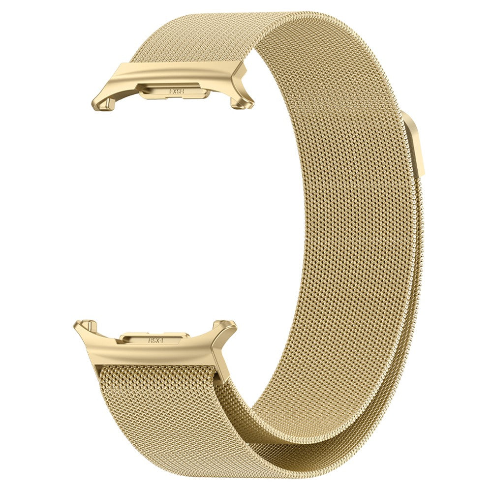 KALEBOL Samsung Galaxy Watch Ultra 47mm Watch Band Magnetic Buckle Metal Milanese Wrist Strap - Gold#serie_3