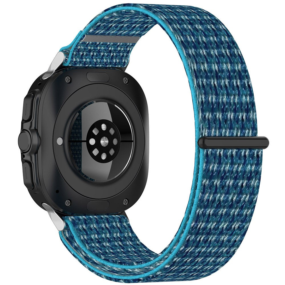 KALEBOL Samsung Galaxy Watch Ultra 47mm Watch Strap Magic Tape Braided Nylon Wrist Band - Ocean Blue#serie_5