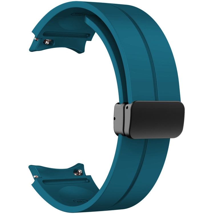 KALEBOL Samsung Galaxy Watch 20mm Silicone Watch Strap Magnetic Buckle - Rock Cyan#serie_15