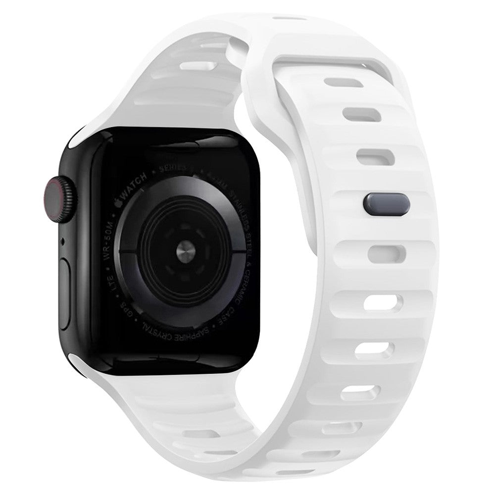 KALEBOL Apple Watch Series 49mm - 45mm - 44mm - 42mm Silicone Watch Band - White#serie_2