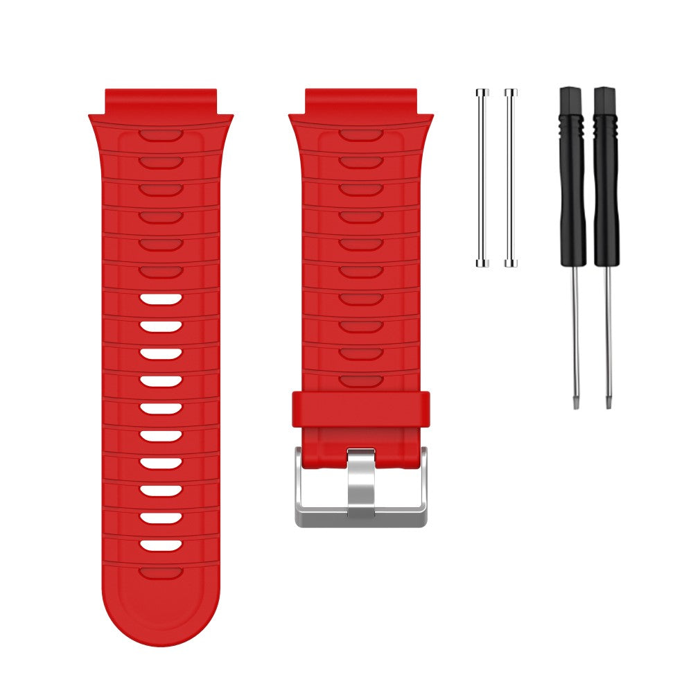 Garmin Forerunner 920XT Watch Strap Silicone Band with Spring Bar and Screwdriver - Red#serie_3