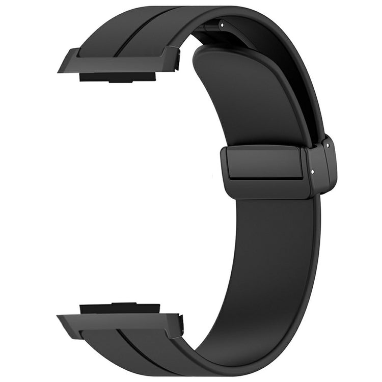 Xiaomi Watch H1 Watchband Soft Silicone Watch Strap with Magnetic Buckle - Black#serie_5