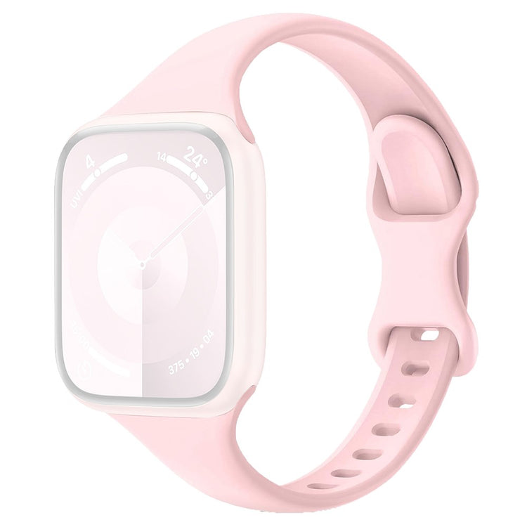 Apple Watch Series 41mm - 40mm - 38mm Watch Band Silicone Strap - Pink#serie_8