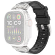 Elegant Apple Smartwatch Strass Und Silikon Universell Armband