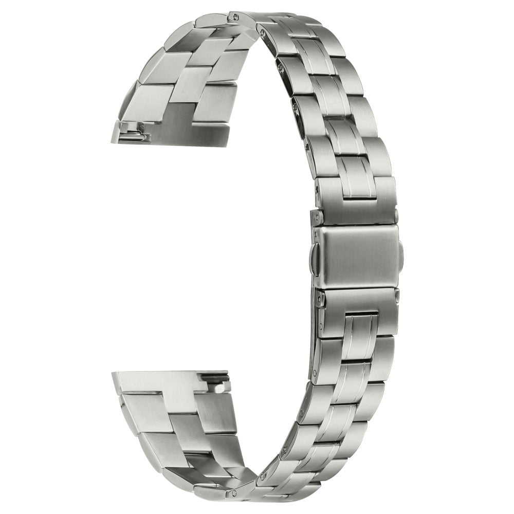 Fossil Gen 5 Carlyle HR Stainless Steel Band Ultra-Thin Lines Design Watch Strap - Titanium#serie_8