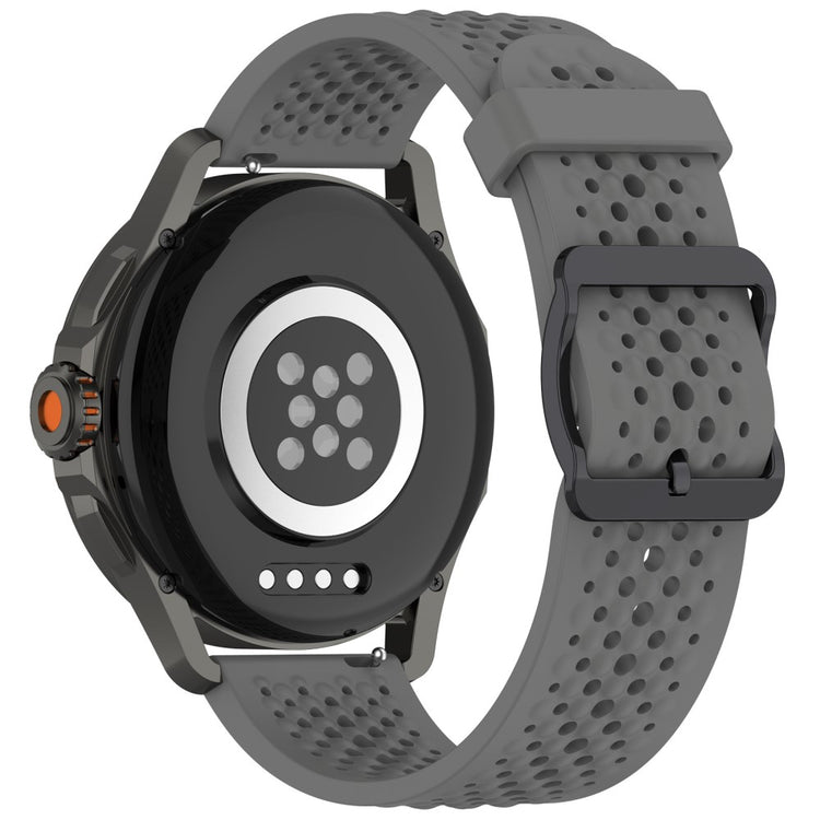 Xiaomi Watch S4 Sport Silicone 22mm Multiple Holes Breathable Watch Strap - Dark Grey#serie_7