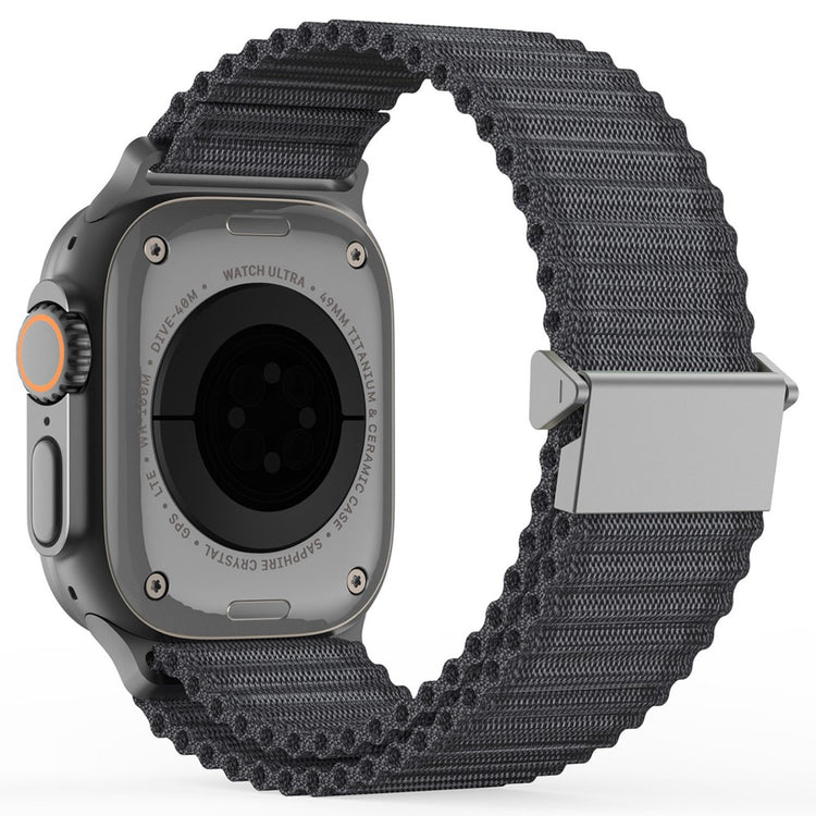 DUX DUCIS Apple Watch Series 49mm - 45mm - 44mm - 42mm Nylon Watch Band - Dark Grey#serie_1