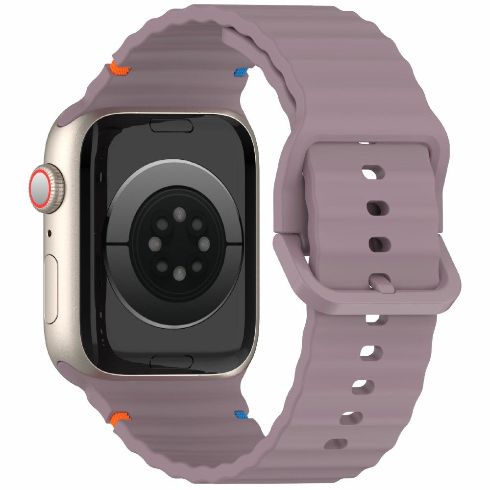 Silicone Strap for Apple Watch Series 41mm - 40mm - 38mm Band - Smoke Purple#serie_9