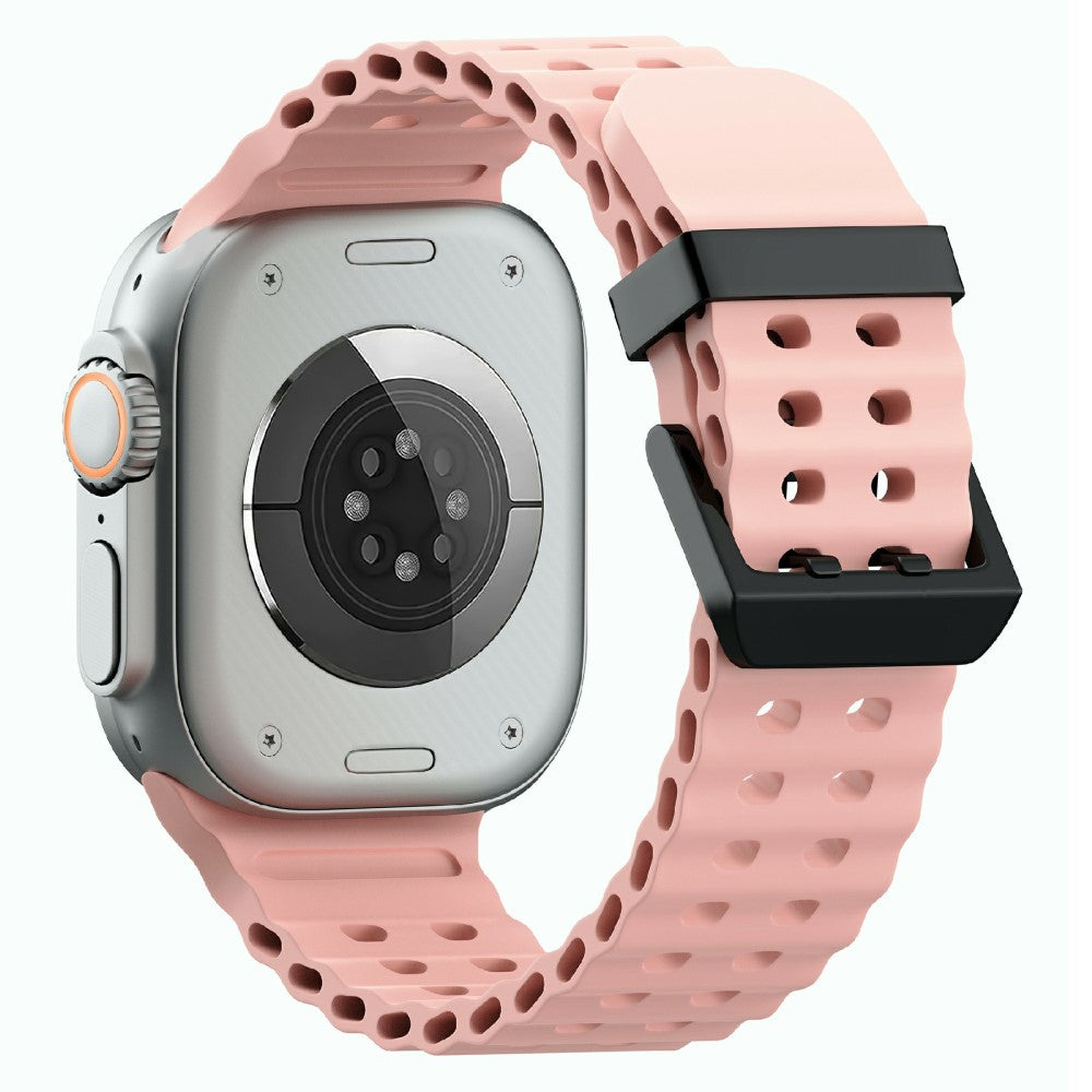 Silicone Strap for Apple Watch Series 49mm - 45mm - 44mm - 42mm - Pink#serie_3