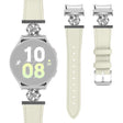 Sehr Angenehm Samsung Smartwatch Echtes Leder Und Metall Universell Armband