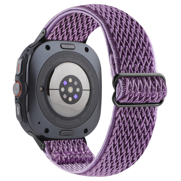 Samsung Galaxy Watch Ultra 47mm Woven Watchband Wave Texture Watch Strap - Purple#serie_3