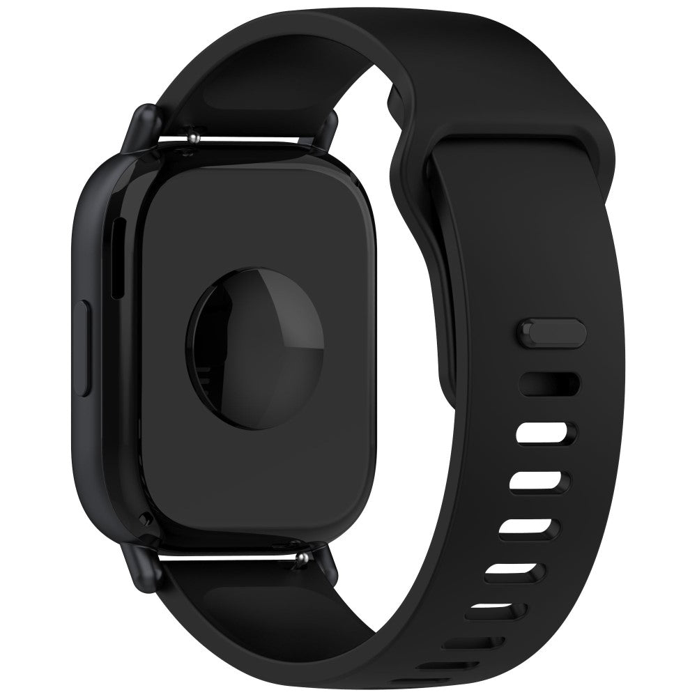 Silicone Strap Xiaomi Redmi Watch 5 Active Watch Band Adjustable Watchband Replacement - Black#serie_1