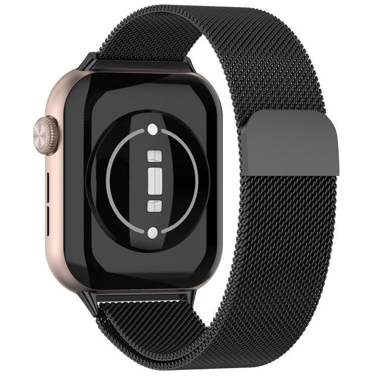 Honor Watch 5 Magnetic Watch Strap Stainless Steel Milanese Wrist Band - Black#serie_2