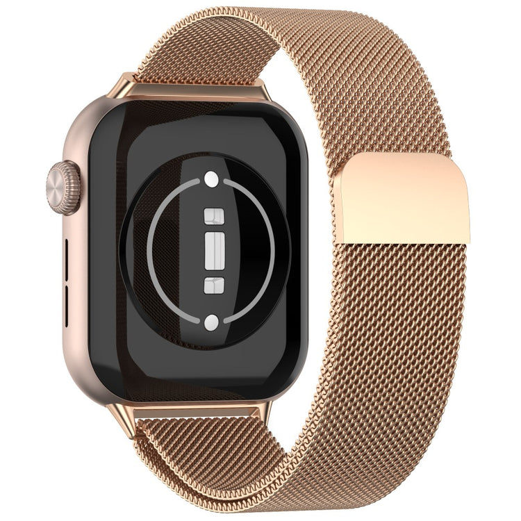 Honor Watch 5 Magnetic Watch Strap Stainless Steel Milanese Wrist Band - Rose Gold#serie_4