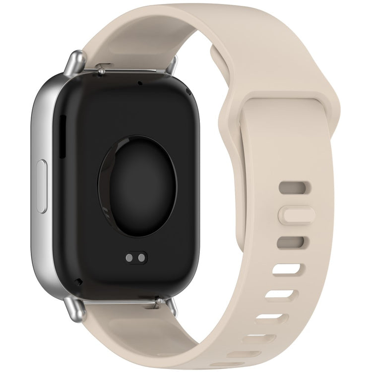 Xiaomi Redmi Watch 5 Active Silicone Watch Band Colorful Buckle Wrist Strap - Ivory White#serie_9