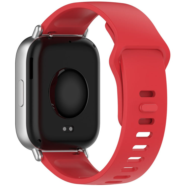 Xiaomi Redmi Watch 5 Active Silicone Watch Band Colorful Buckle Wrist Strap - Red#serie_13