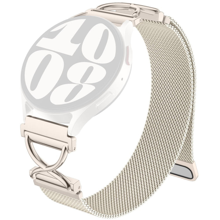 Canmixs P22 Milanese Band Electroplated Stainless Steel Magnetic Watch Strap with X-Shaped Connector - Starlight#serie_6