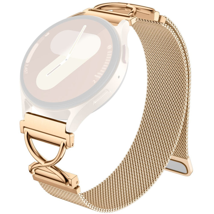 SyncUP Kids Watch Milanese Band Electroplated Stainless Steel Magnetic Watch Strap with X-Shaped Connector - Rose Gold#serie_4