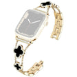 Super Stylisch Apple Smartwatch Metall Und Strass Universell Armband