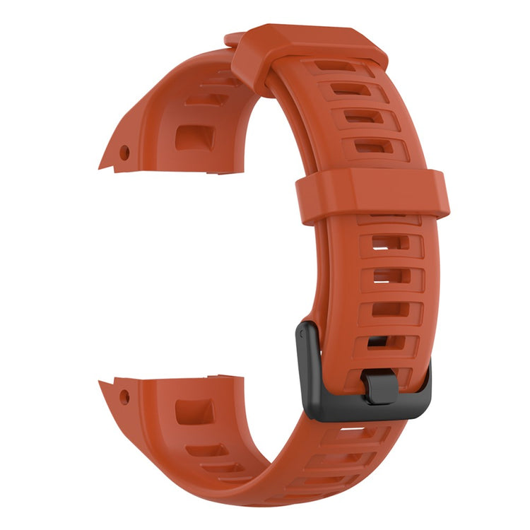 Silicone Watch Band Garmin Instinct Tactical / Instinct Tide / Instinct 2 / Instinct Wrist Strap with Black Buckle - Red#serie_3