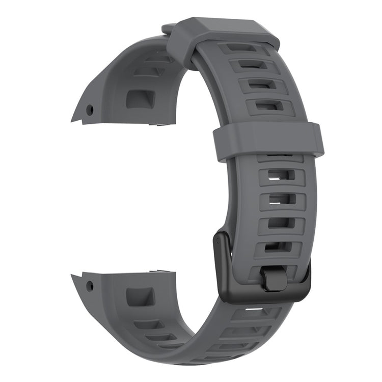Silicone Watch Band Garmin Instinct Tactical / Instinct Tide / Instinct 2 / Instinct Wrist Strap with Black Buckle - Grey#serie_6
