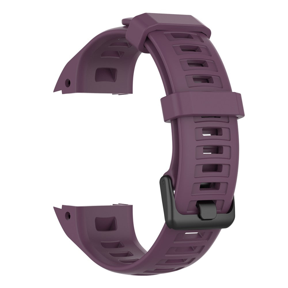 Silicone Watch Band Garmin Instinct Tactical / Instinct Tide / Instinct 2 / Instinct Wrist Strap with Black Buckle - Purple#serie_10