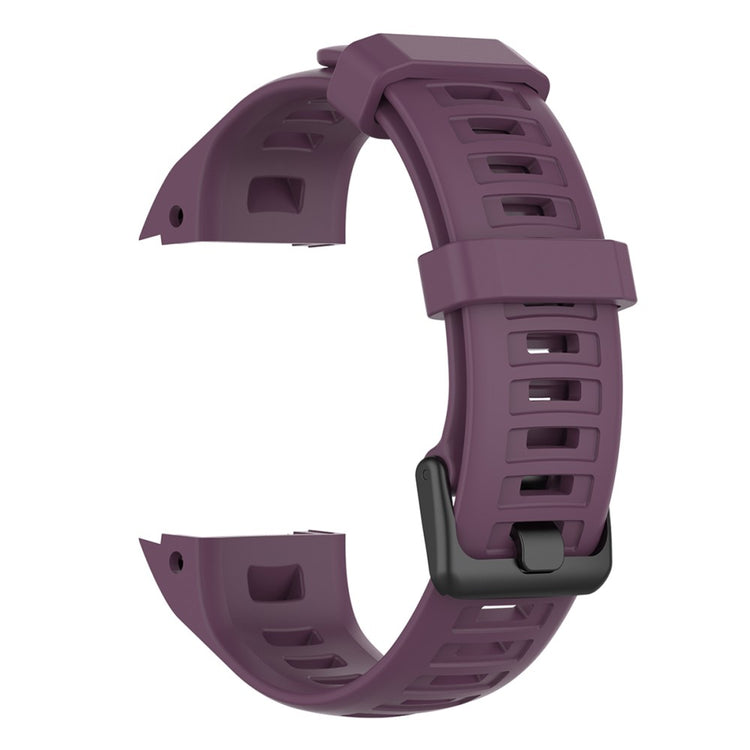 Silicone Watch Band Garmin Instinct Tactical / Instinct Tide / Instinct 2 / Instinct Wrist Strap with Black Buckle - Purple#serie_10