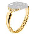 Absolut Stylisch Apple Smartwatch Metall Und Strass Universell Armband
