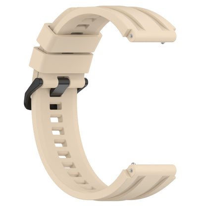 Superflot Metal Og Silikone Universal Rem passer til Smartwatch - Brun#serie_4
