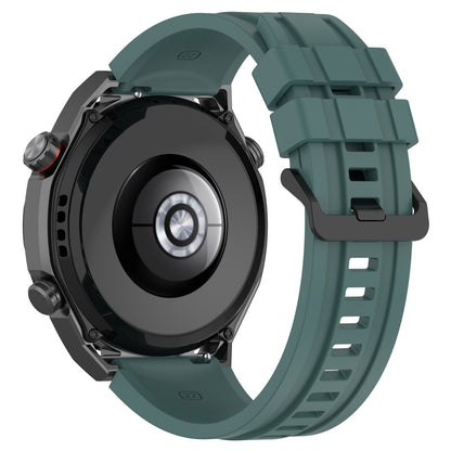 Silicone Watch Band for Huawei Watch Ultimate - Olive Green#serie_7
