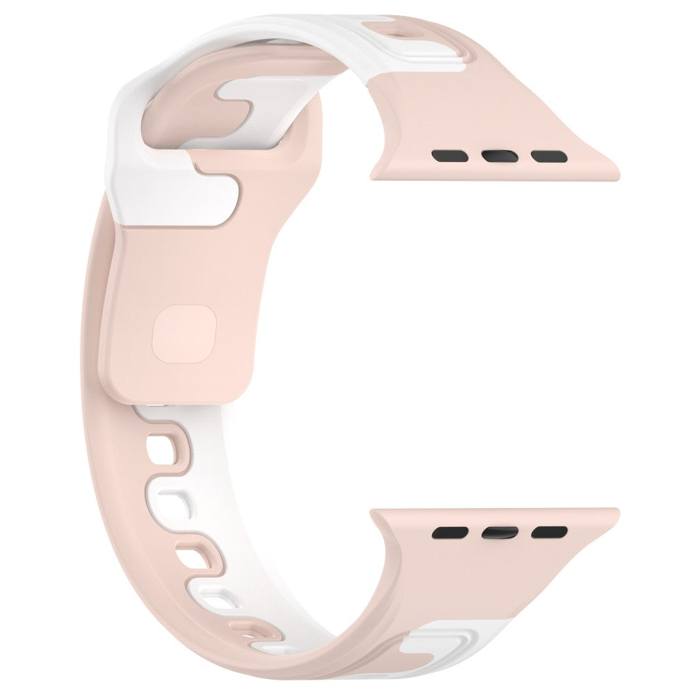 Vildt Holdbart Silikone Universal Rem passer til Apple Smartwatch - Pink#serie_3