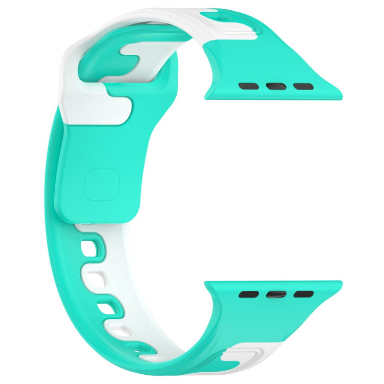 Vildt Holdbart Silikone Universal Rem passer til Apple Smartwatch - Grøn#serie_10