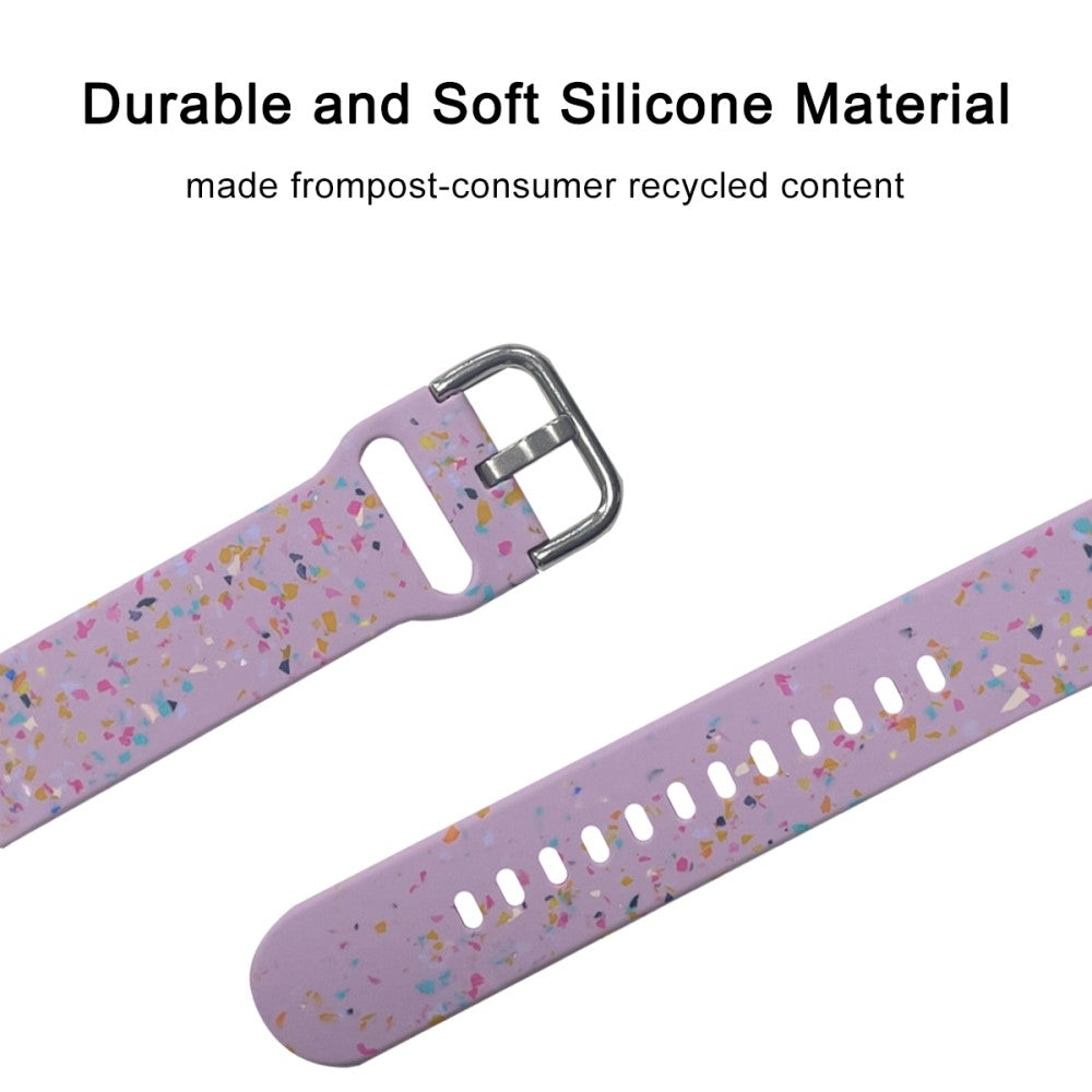 Meget Kønt Silikone Universal Rem passer til Smartwatch - Lilla#serie_7
