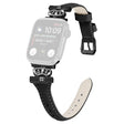 Unglaublich Schön Apple Smartwatch Kunstleder Und Strass Universell Armband
