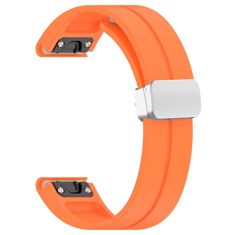 Rigtigt Fantastisk Silikone Universal Rem passer til Smartwatch - Orange#serie_4