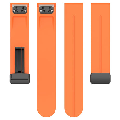 Mega Fed Silikone Universal Rem passer til Smartwatch - Orange#serie_4