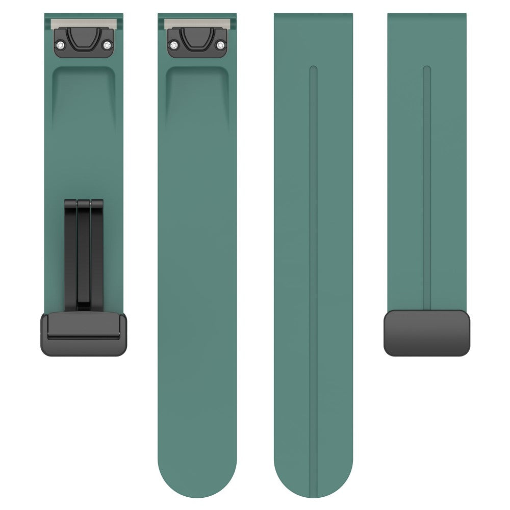 Mega Fed Silikone Universal Rem passer til Smartwatch - Grøn#serie_5