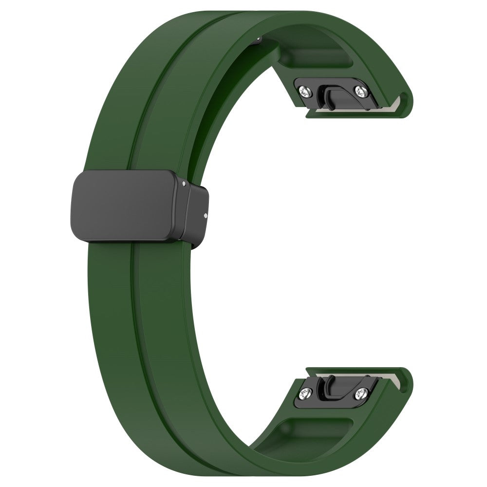 Mega Fed Silikone Universal Rem passer til Smartwatch - Grøn#serie_9