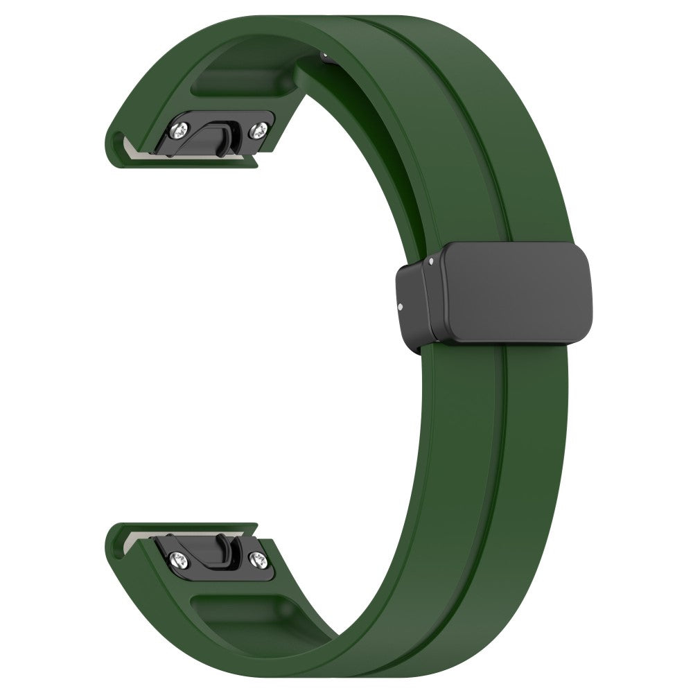 Mega Fed Silikone Universal Rem passer til Smartwatch - Grøn#serie_9