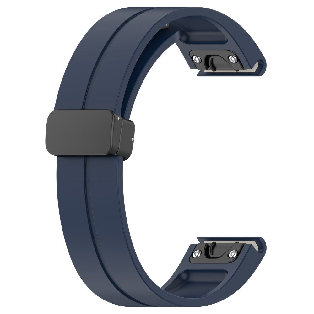 Mega Fed Silikone Universal Rem passer til Smartwatch - Blå#serie_11