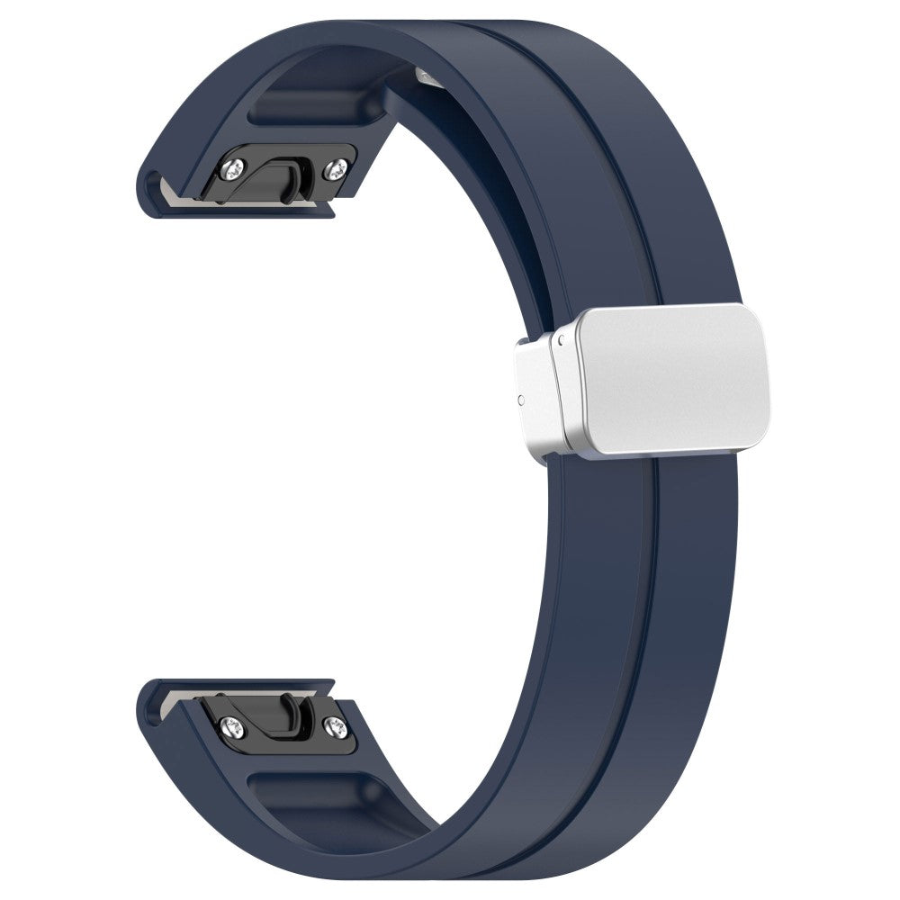 Super Godt Silikone Universal Rem passer til Smartwatch - Blå#serie_11
