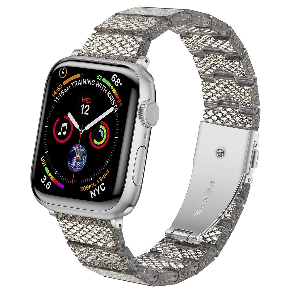 Resin Watchband Apple Watch Ultra 2 Ultra 49mm / 45mm / 44mm / 42mm Wrist Strap - Gold#serie_6