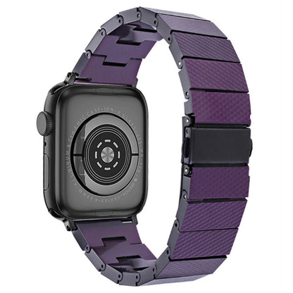 Mega Elegant Silikone Universal Rem passer til Apple Smartwatch - Lilla#serie_13
