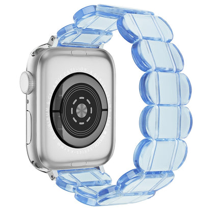 Vildt Hårdfør Silikone Universal Rem passer til Apple Smartwatch - Blå#serie_19