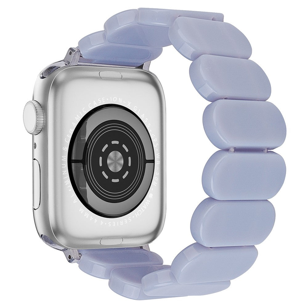 Rigtigt Cool Silikone Universal Rem passer til Apple Smartwatch - Blå#serie_11