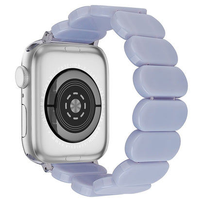 Rigtigt Cool Silikone Universal Rem passer til Apple Smartwatch - Blå#serie_11