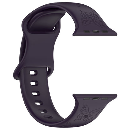 Vildt Godt Silikone Universal Rem passer til Apple Smartwatch - Lilla#serie_2